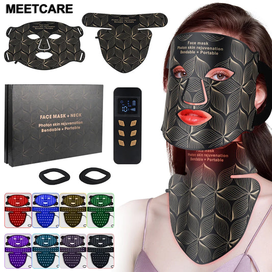 Glow LED Mask | 8-Color Light Therapy + Infrared — Face & Neck